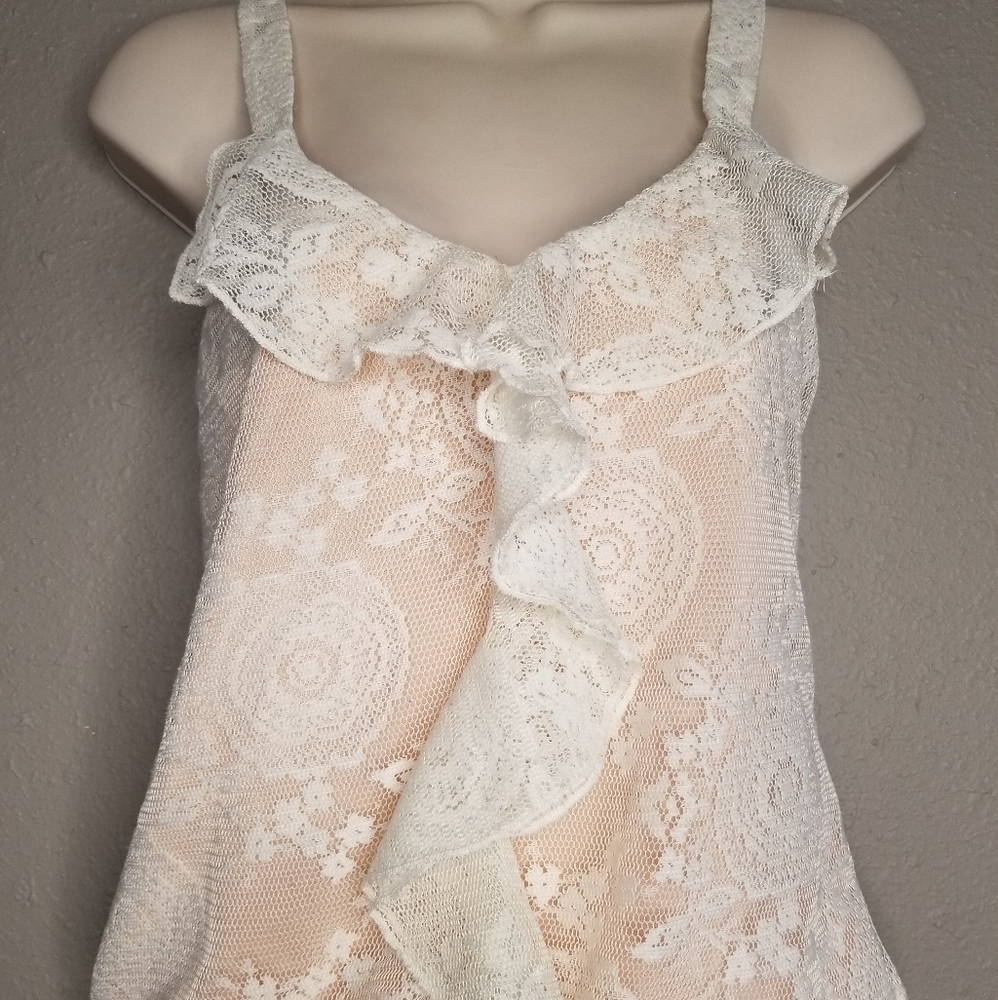 American rag medium lace tank top